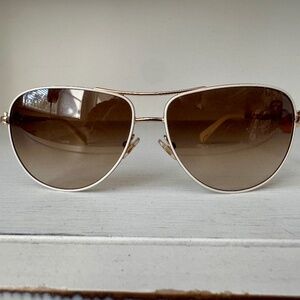 Kate Spade New York Circe/S Aviator Ivory Bow Sunglasses 59 13 130